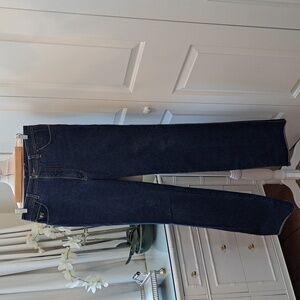 Sergio Valente Womens Vintage 80's Dark Wash 100% Cotton Straight Leg Jeans 12